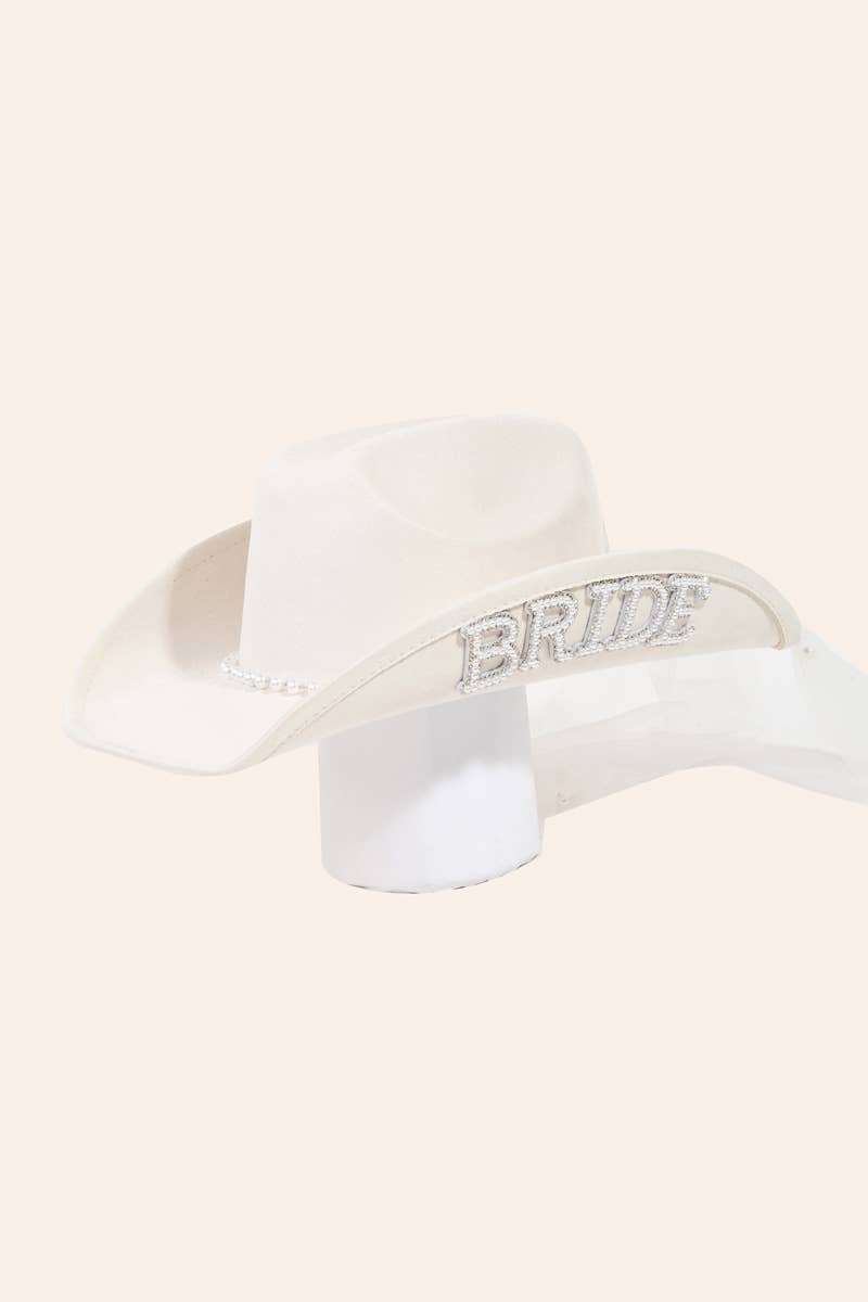 IV Bride Veil Cowboy Hat for wholesale on Faire