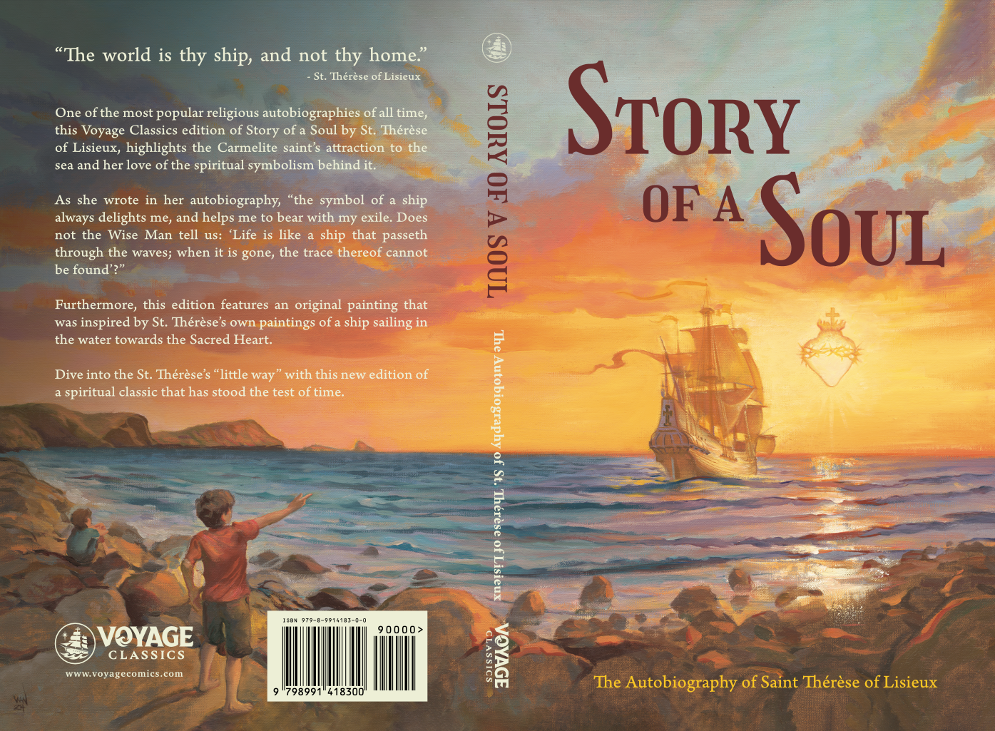Voyage Comics & Publishing - Wholesale Biography & Memoir Book - Story of a Soul (Voyage Classics): The Autobiography of St. Thérèse of Lisieux1