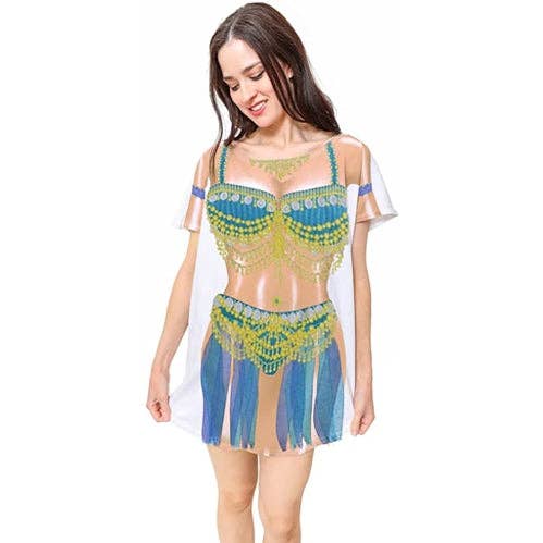 LA Imprints Fantasy Coverup Belly Dancer Bikini Body Coverup for wholesale by LA Imprints