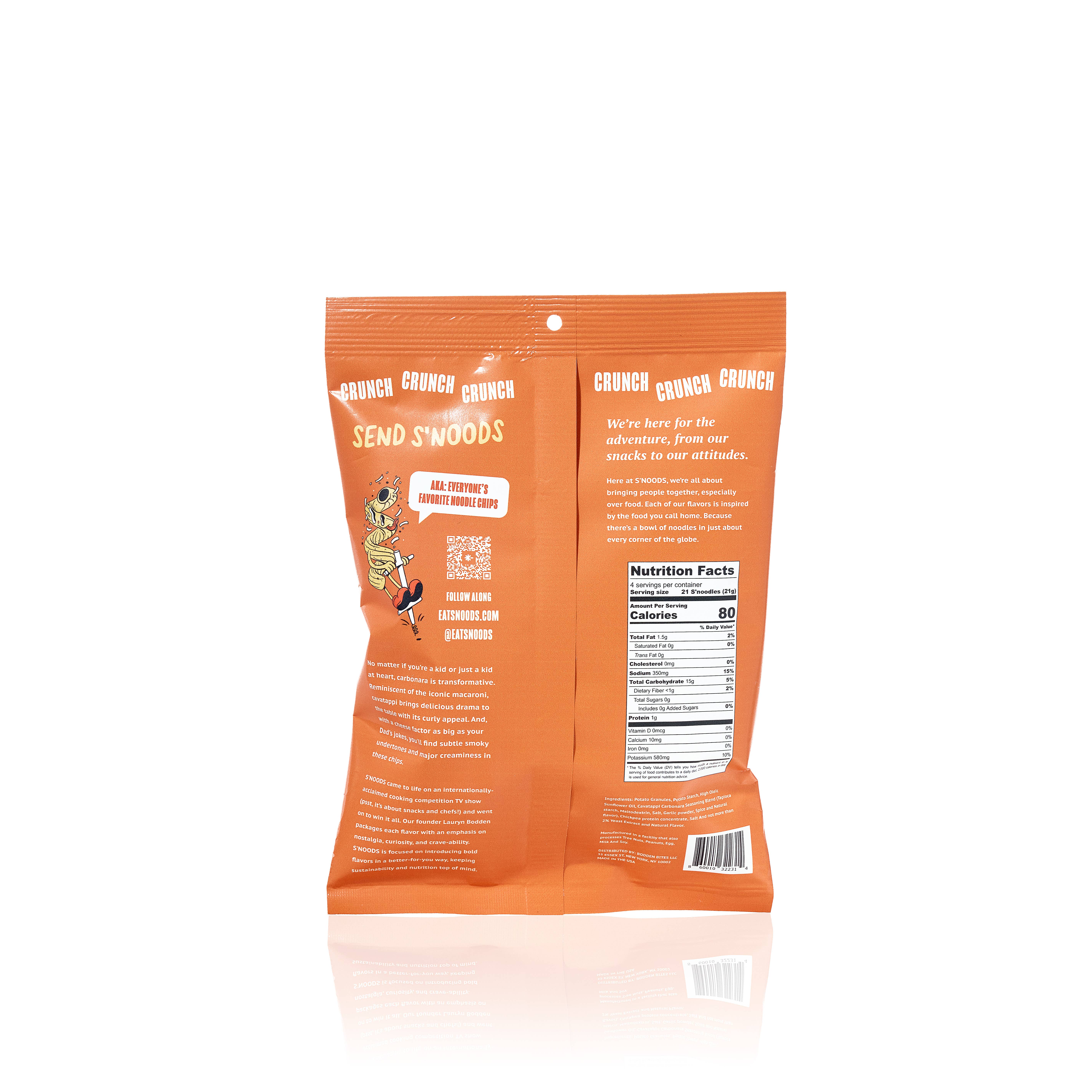 S'NOODS - Wholesale Chips - Cavatappi Carbonara2