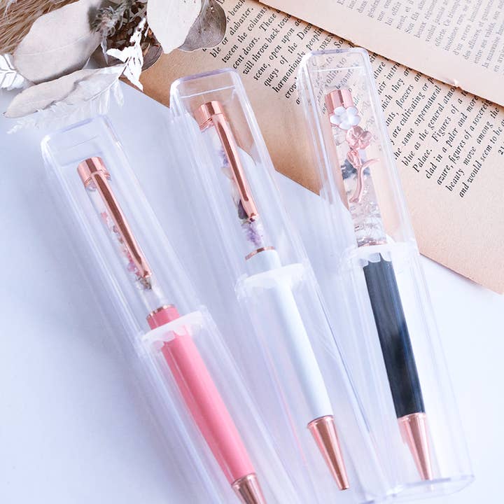 New Wonder – wholesale Pen – Floral Pen - Sakura Pink