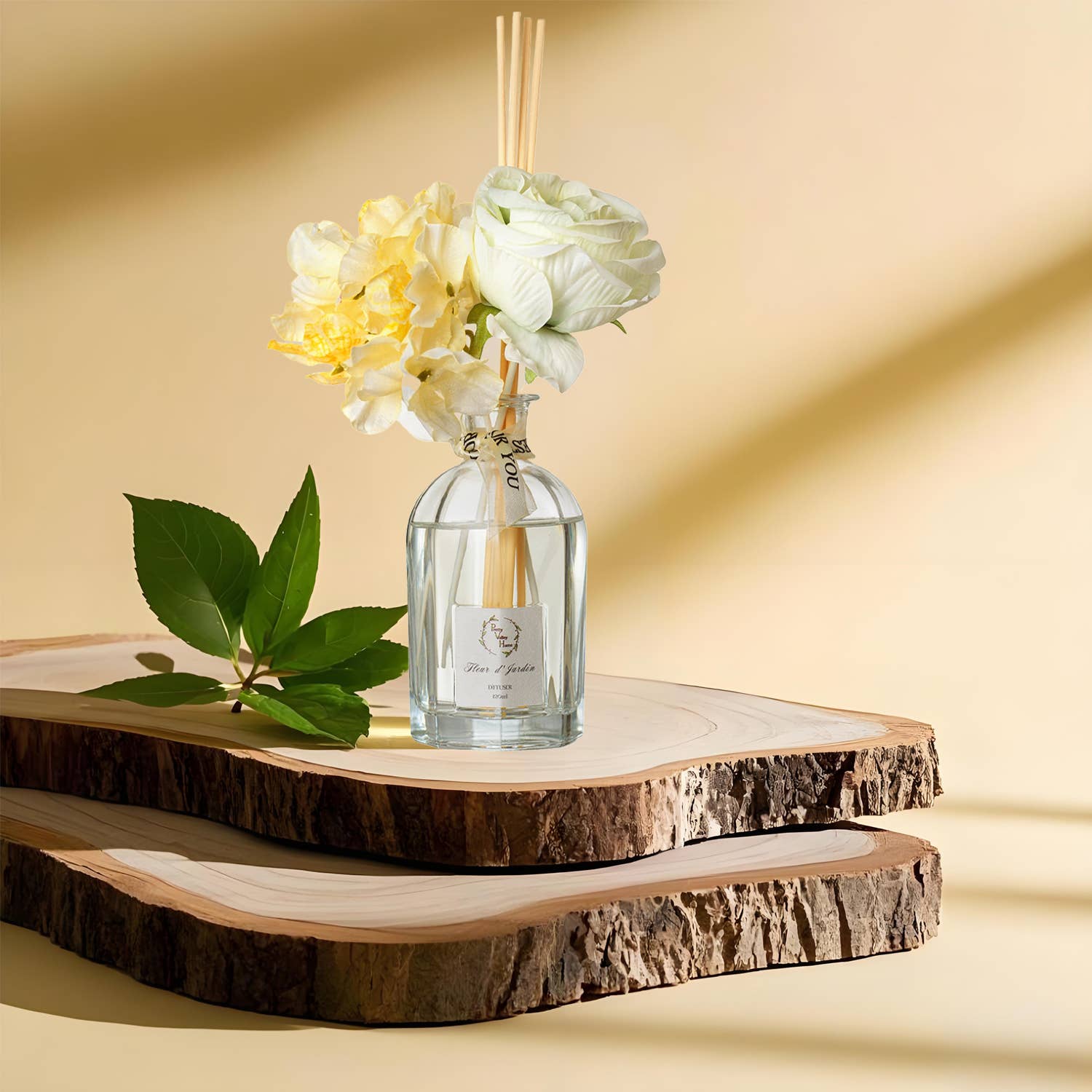 Pretty Valley Home – difusor de fragrâncias por atacado – Conjuntos de Difusores de Varetas com Flores Artificiais 120Ml / 4,05 FL Oz para Decoração13