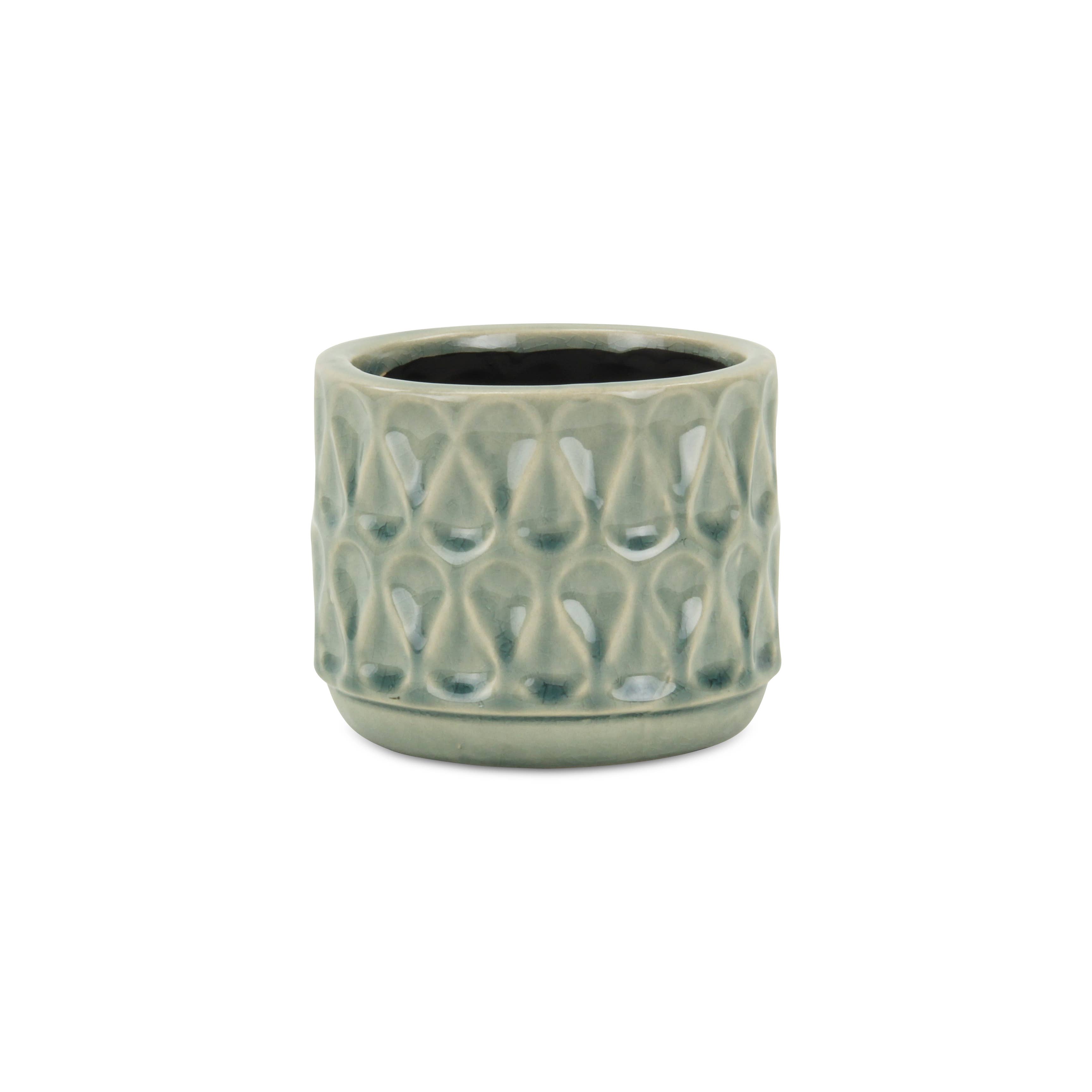 Cheungs Home Decor - Vendita all'ingrosso Vasi per piante - Vaso Lacrima verde a goccia6