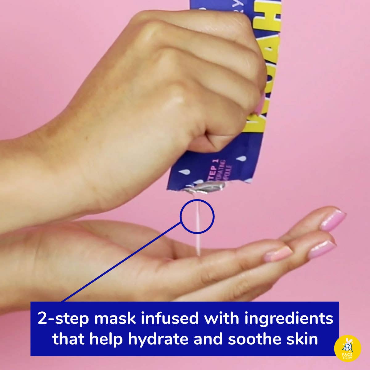 FaceTory - Wholesale Skincare Face Mask - Face Mask - Korean Beauty - 2-Step Hydrating - Woah That H2O2