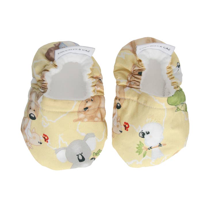Cute Australian Animals Baby Booties por atacado de Chuckles & Caz
