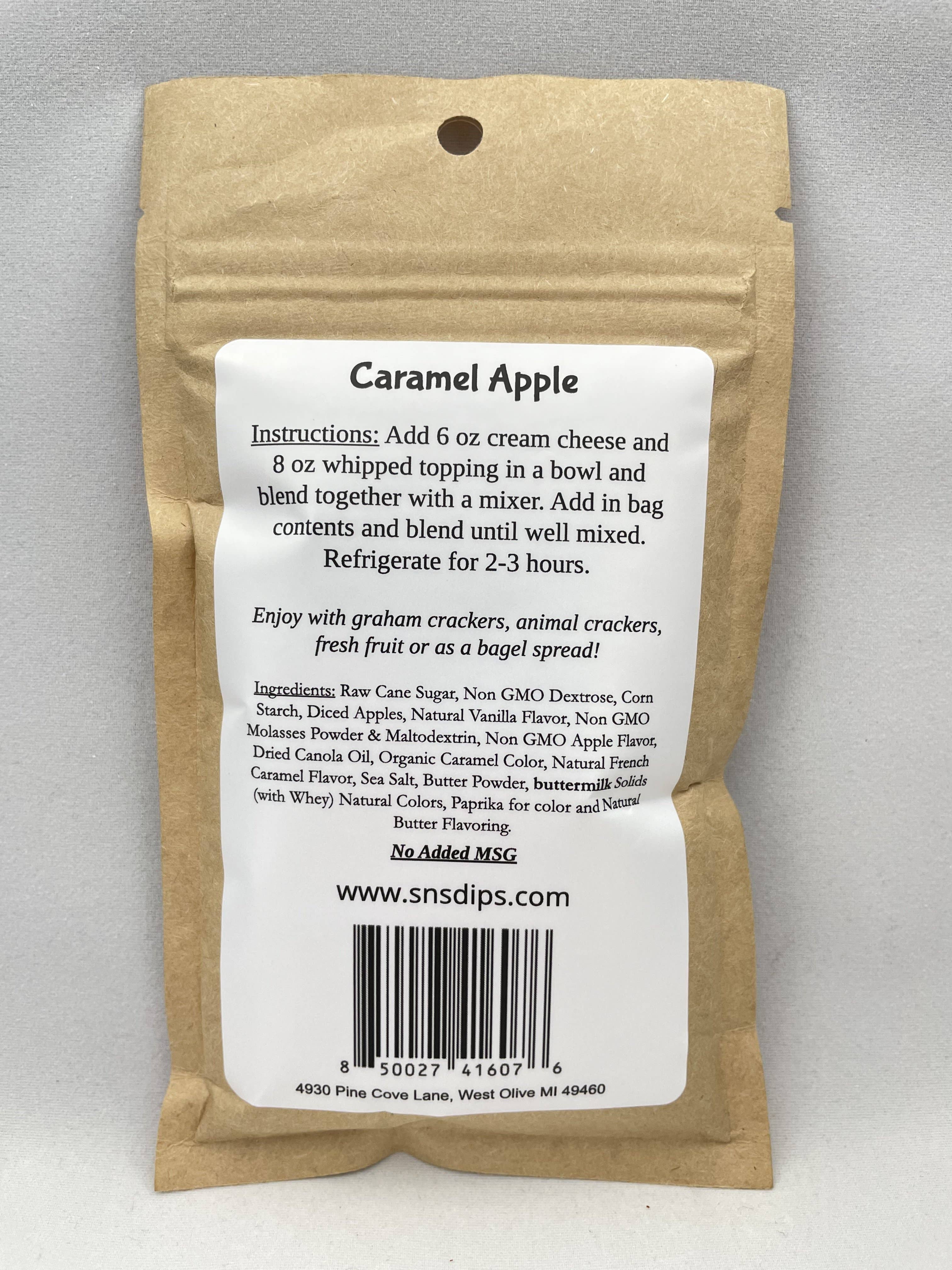 SnS Dips - Wholesale Dip - Caramel Apple Dip Mix1
