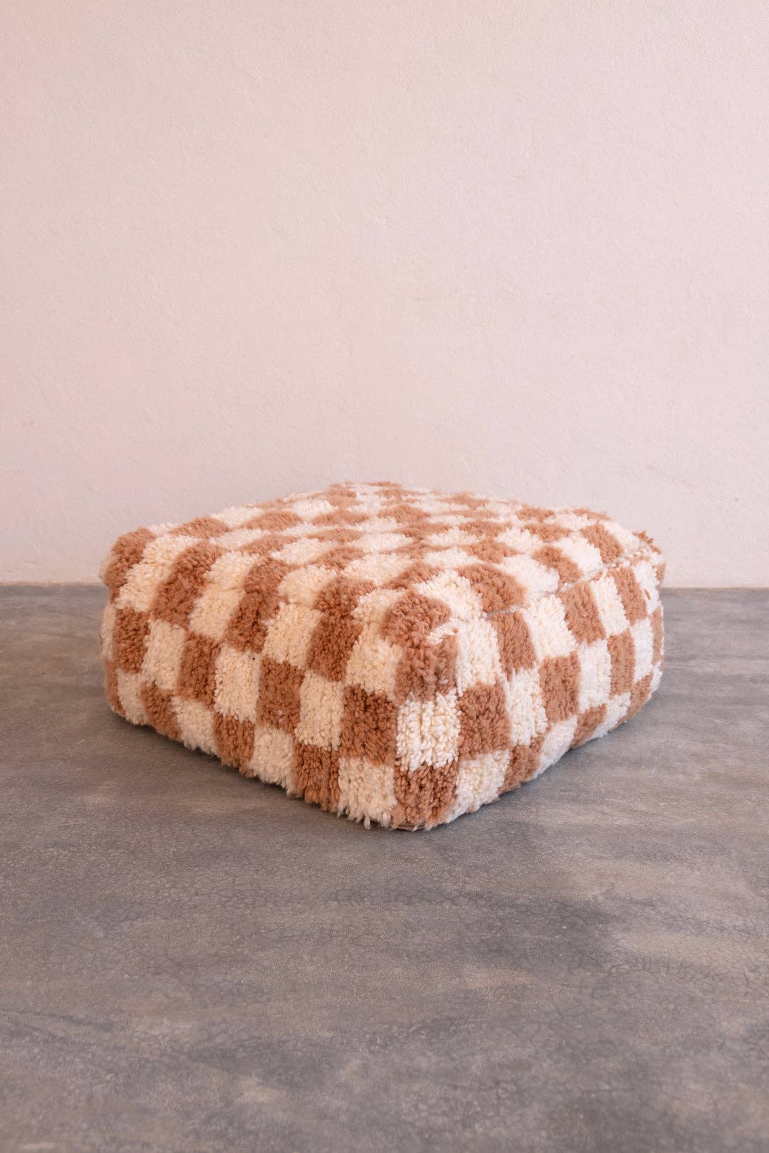 MIRAMAR Store - Vendita all'ingrosso Pouf - Pouf pouf quadrato berbero marocchino | BEIGE