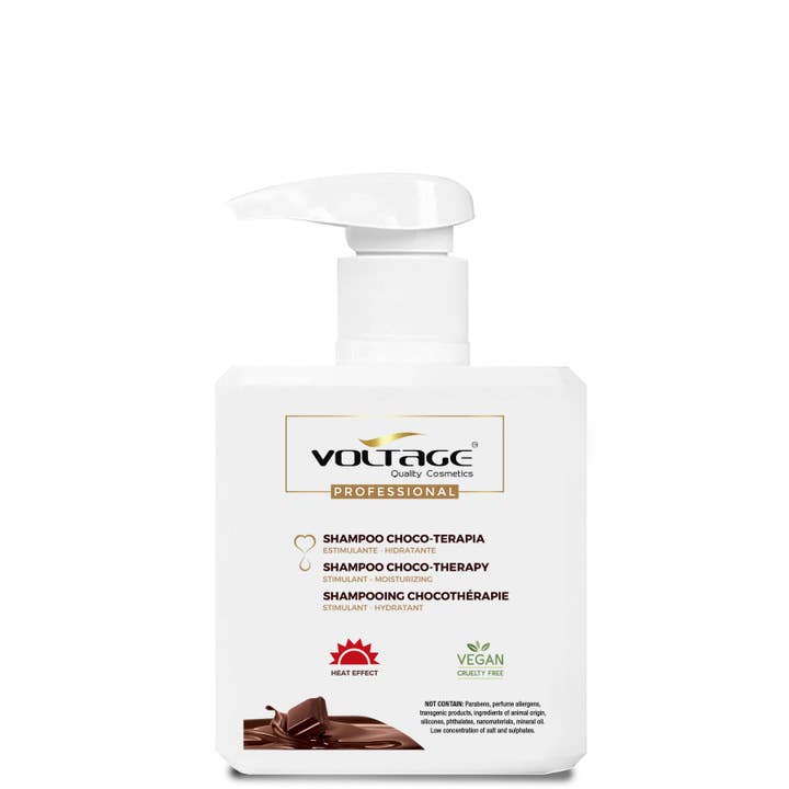 SHAMPOO CHOCO-TERAPIA 500 ml per la vendita all'ingrosso da parte di Voltage Cosmetics