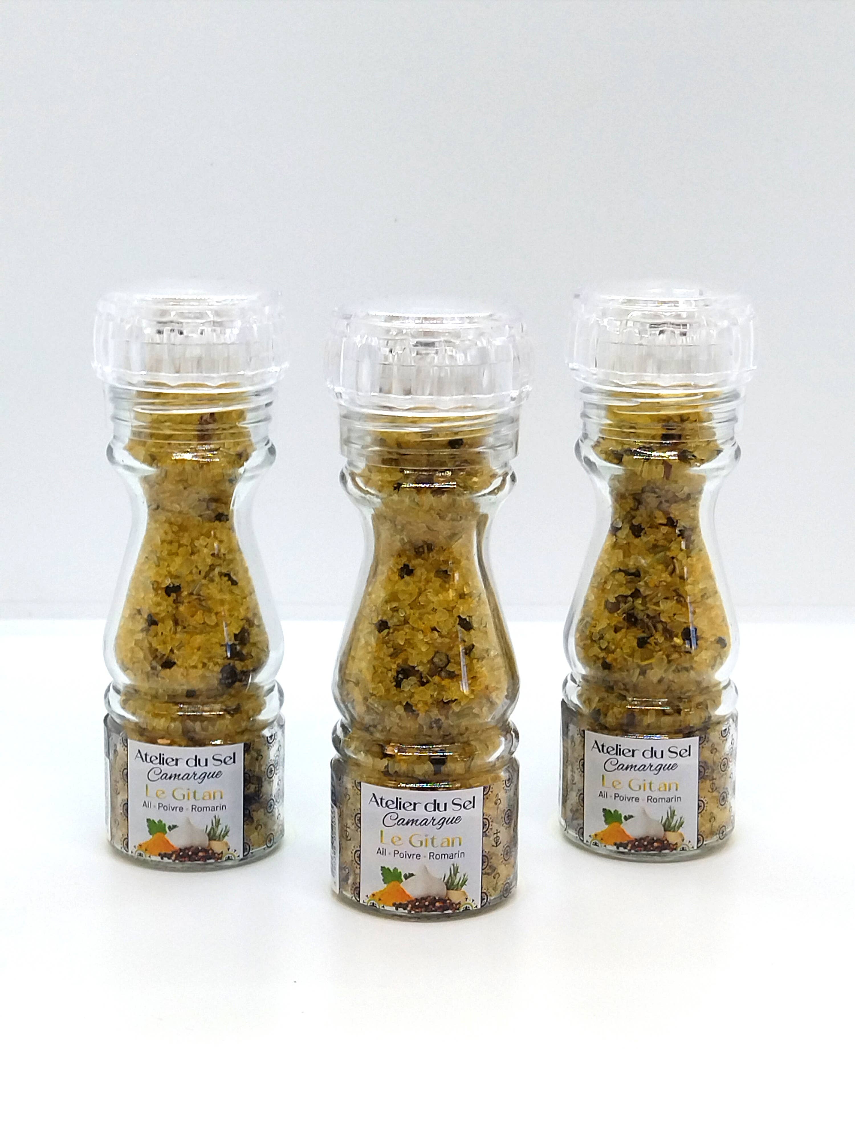 Atelier du Sel Camargue - Wholesale Salt Mill - "Le Gitan" Salt Mill 115 g3