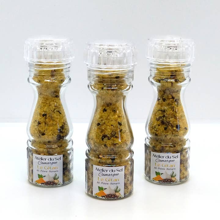 Atelier du Sel Camargue - Wholesale Salt Mill - "Le Gitan" Salt Mill 115 g3