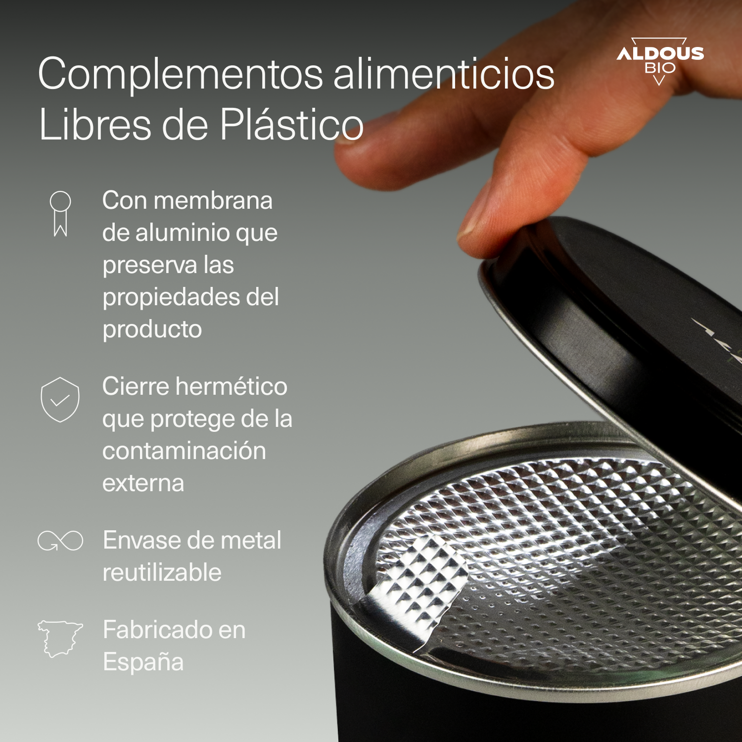 Aldous Bio - Wholesale Voedingssupplement/vitamine - Probiotica en vitamines Aldous gummies | 120 gummies5