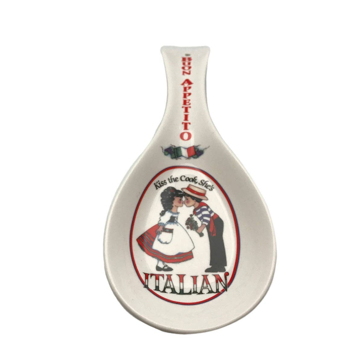 European Heritage Gifts - Wholesale Spoon Rest - Ceramic Spoon Rests Italian Gift3