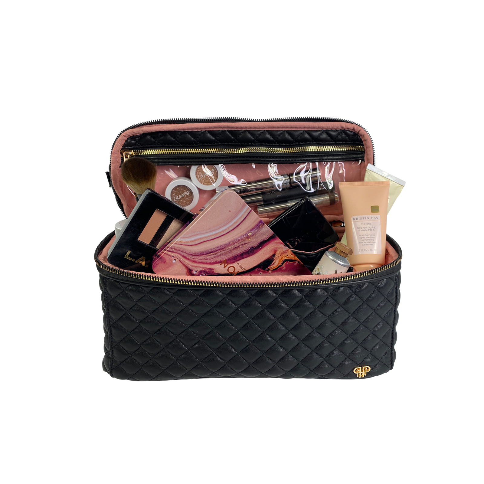 PurseN (new) - Vente Trousse de toilette – femme - Sac de Voyage Styliste - Matelassé Intemporel1