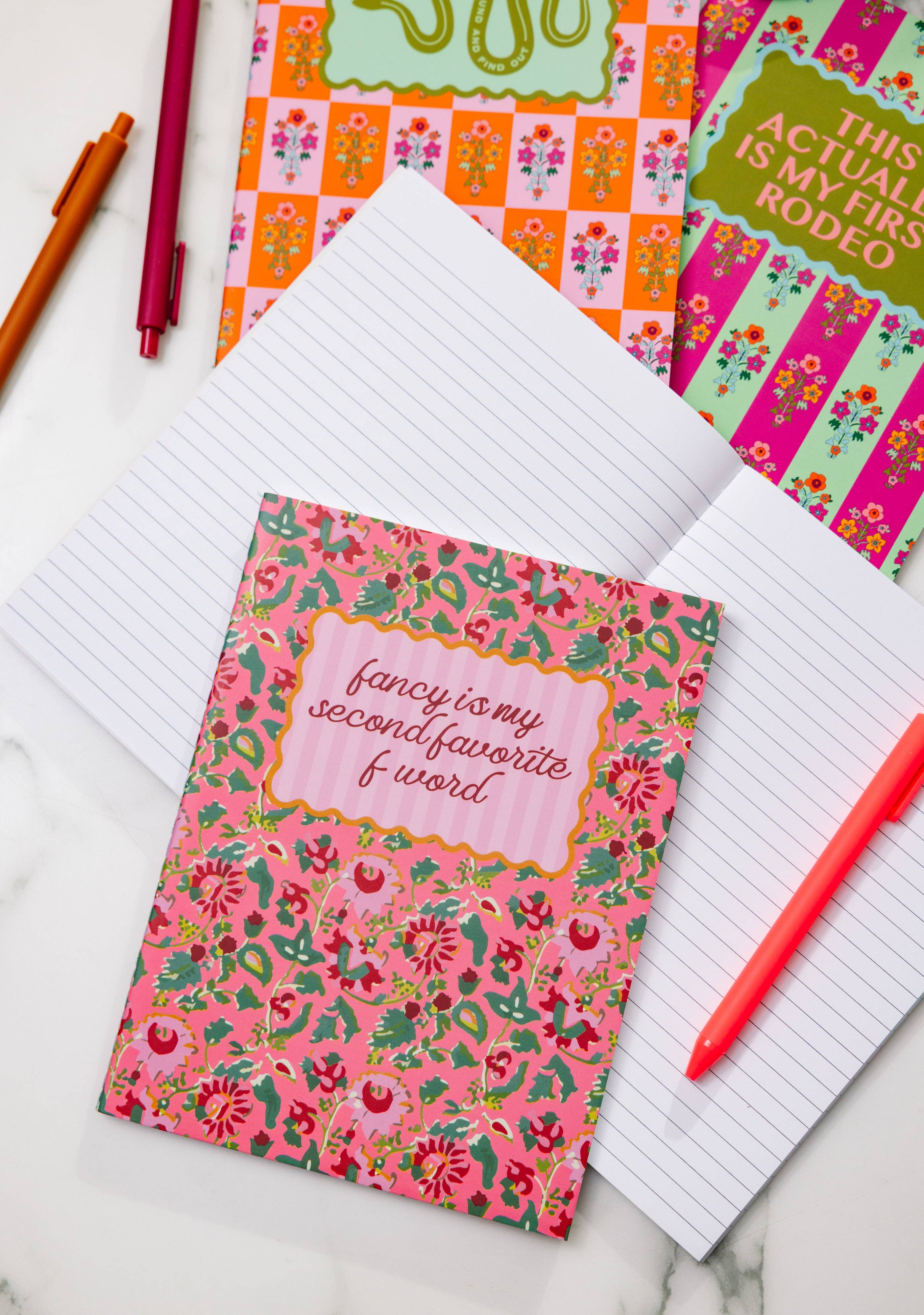 Furbish Studio – wholesale Notebook – Stitched Notebook S/4 - Spring Set2