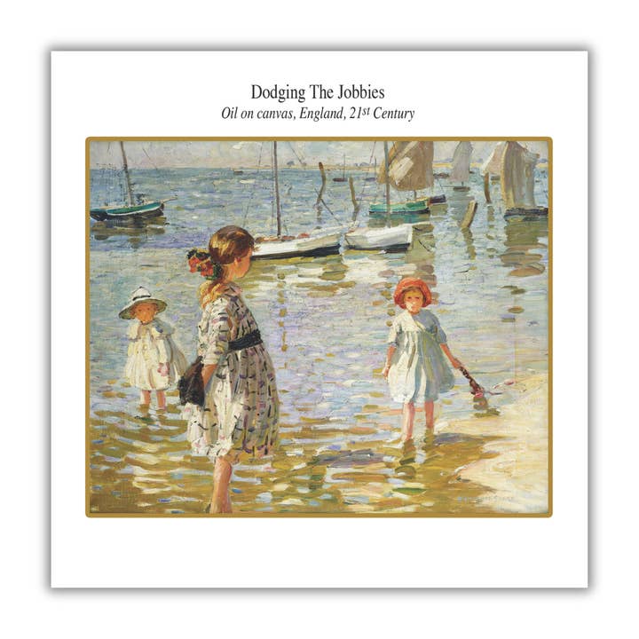 Carte d'anniversaire ouverte avec des enfants sur la plage pour la vente par EMOTIONAL RESCUE