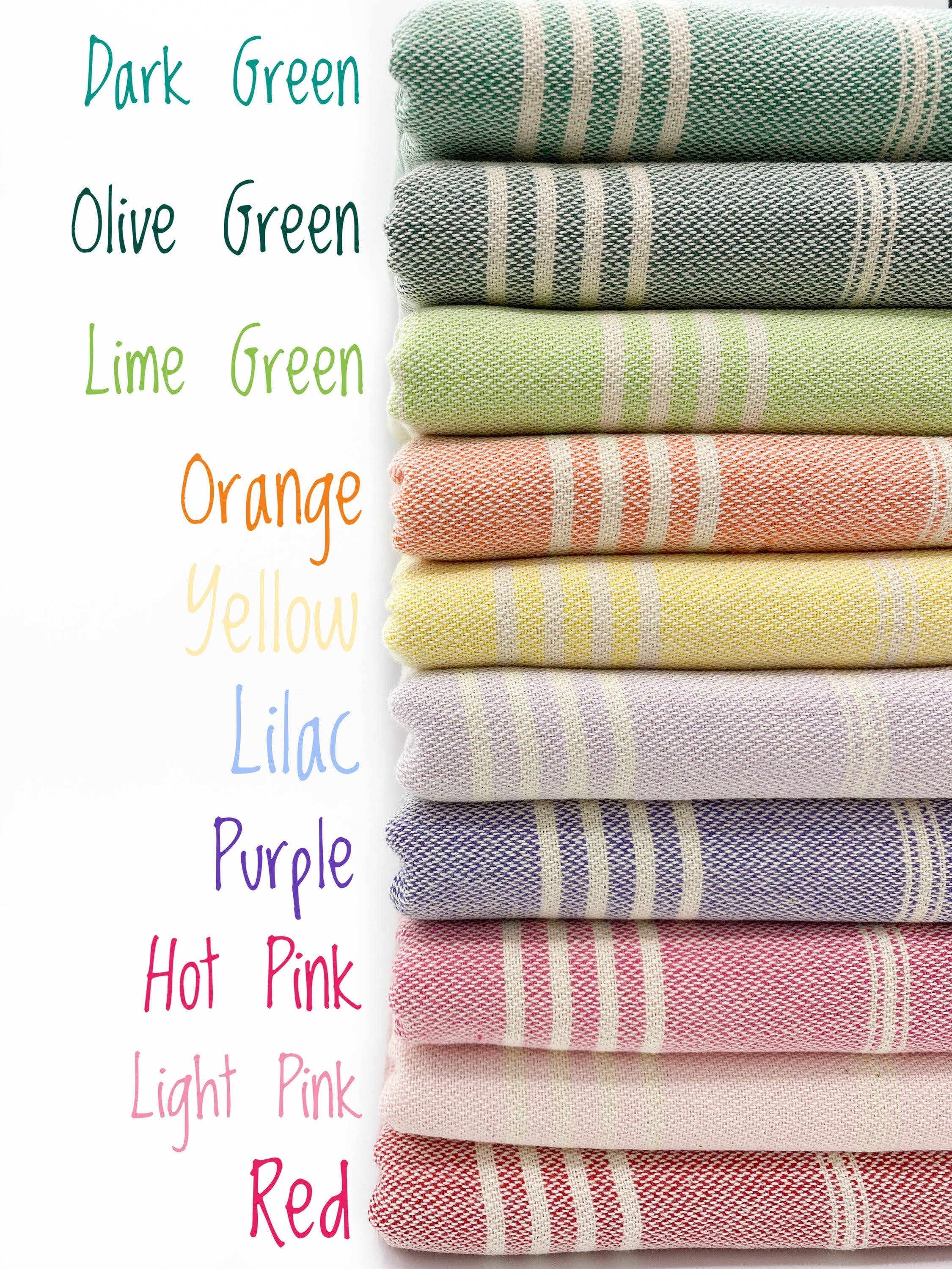 Kalkedon Towels - Wholesale Beach Towel - Sand Free Turkish Towel |Striped Beach Towel | Peshtemal 14