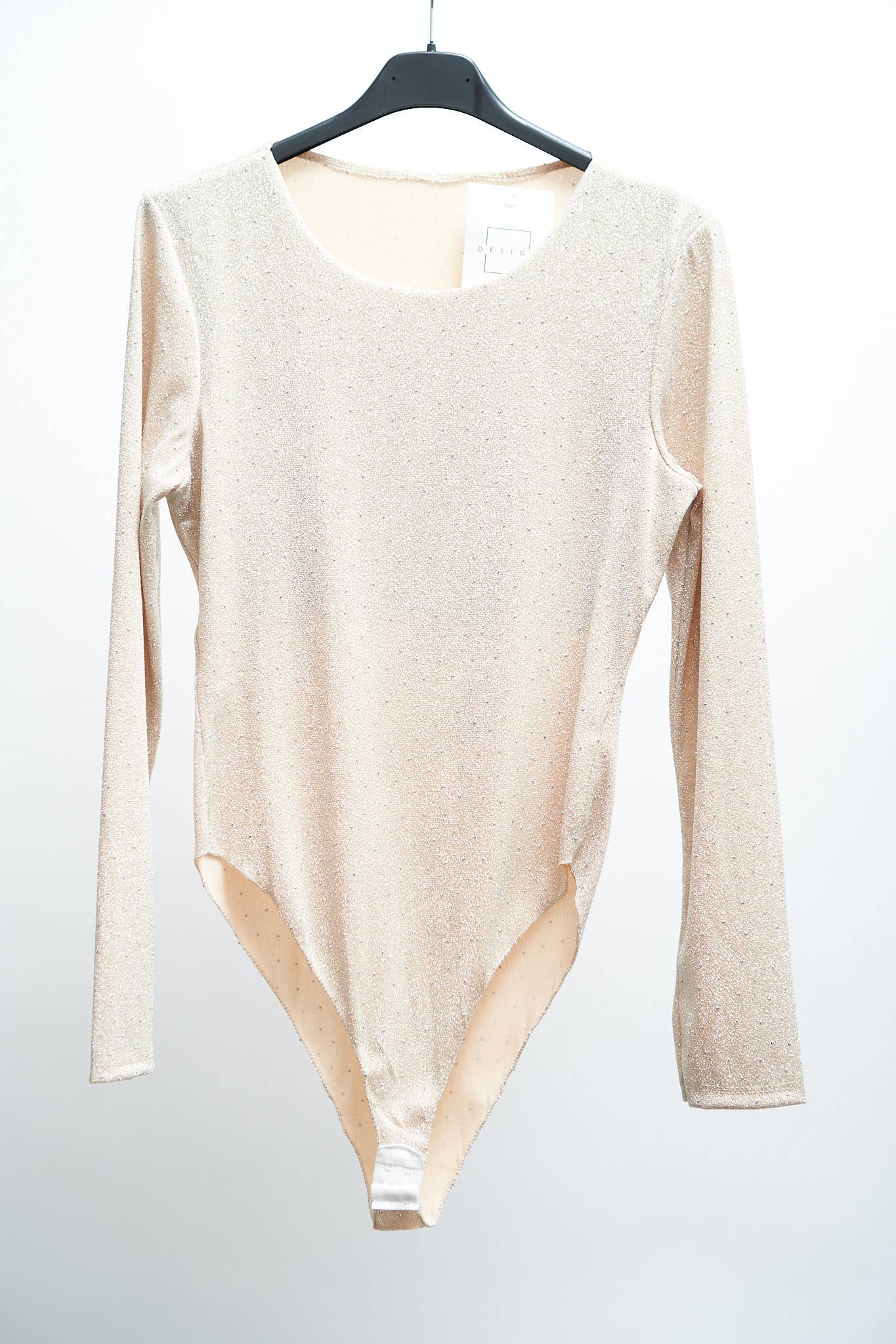 MOOYA - Wholesale Bodysuit - Women's - Long-sleeve shimmering bodysuit - I355832