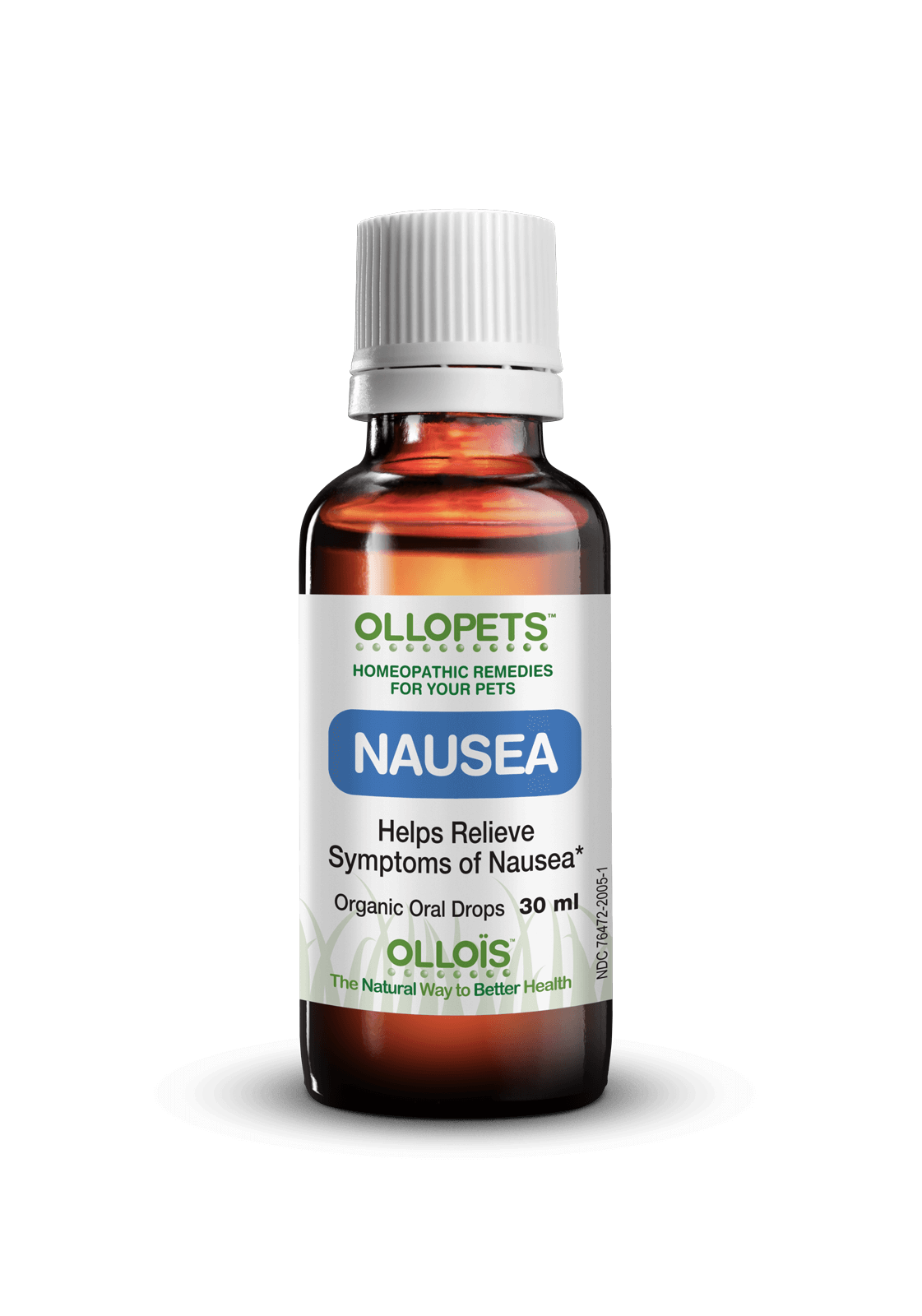 Ollois - Wholesale Pet Supplement - Cat/Dog - Ollopets Nausea, Homeopathic Drops for All Pets, 30ml1