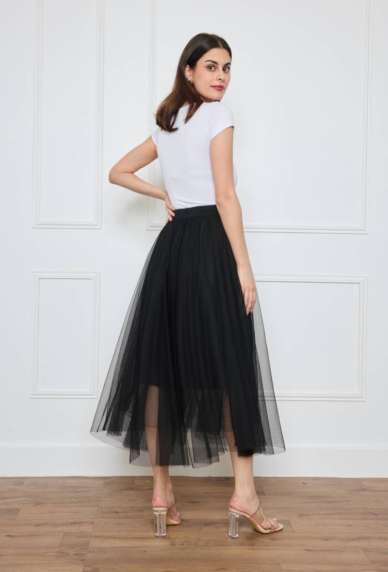 SOFTY - Wholesale Skirt - Women's - Tulle skirt - 82003