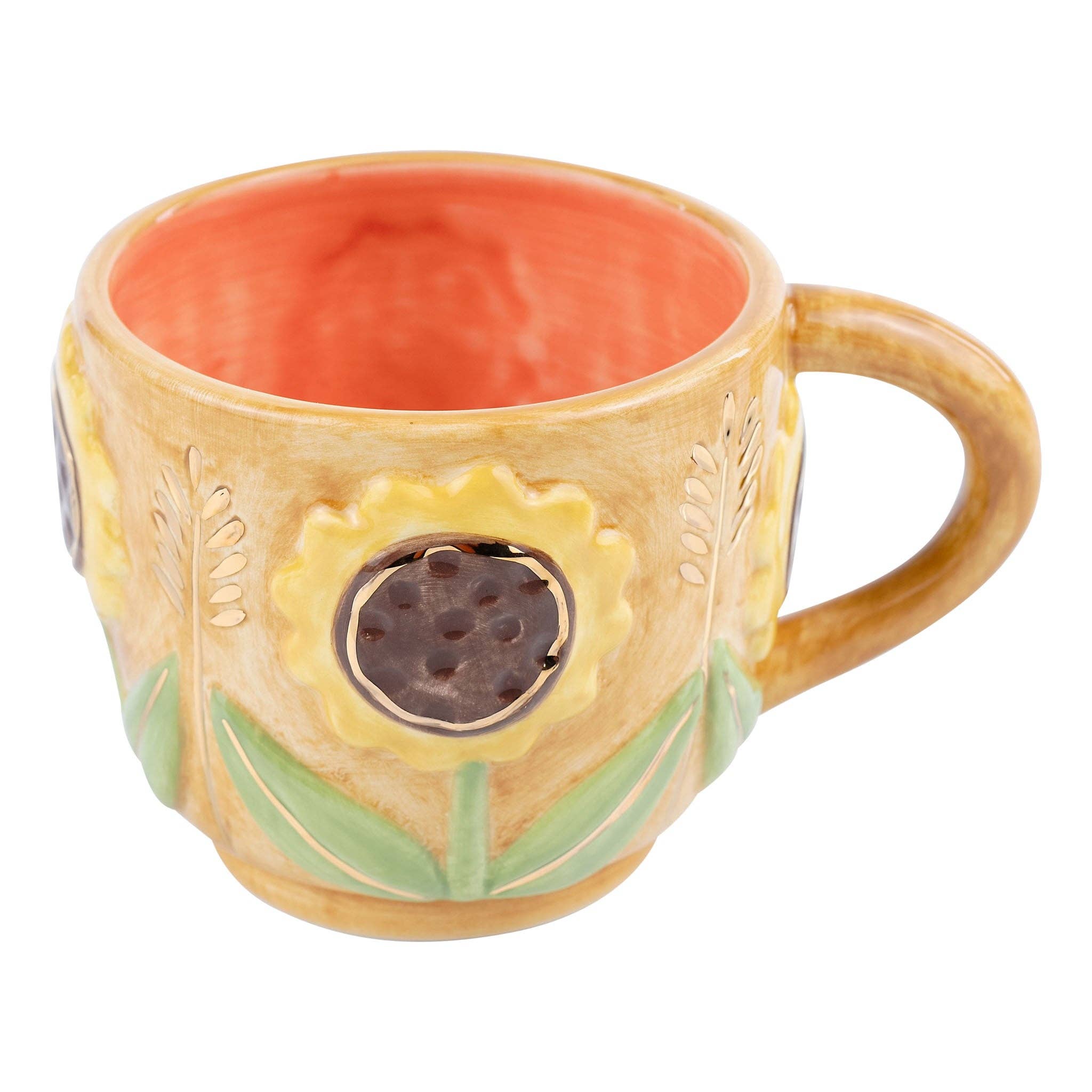 Glory Haus - Wholesale Coffee Mug - Sunflower and Wheat Mug  - Fall Decor0