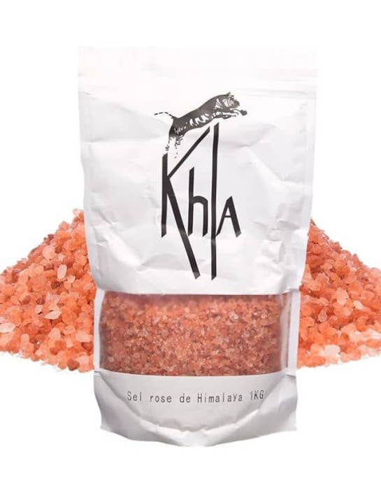 Khla - L'épicerie du Mékong - Wholesale Salt - Himalayan pink salt - in grains - 1kg3