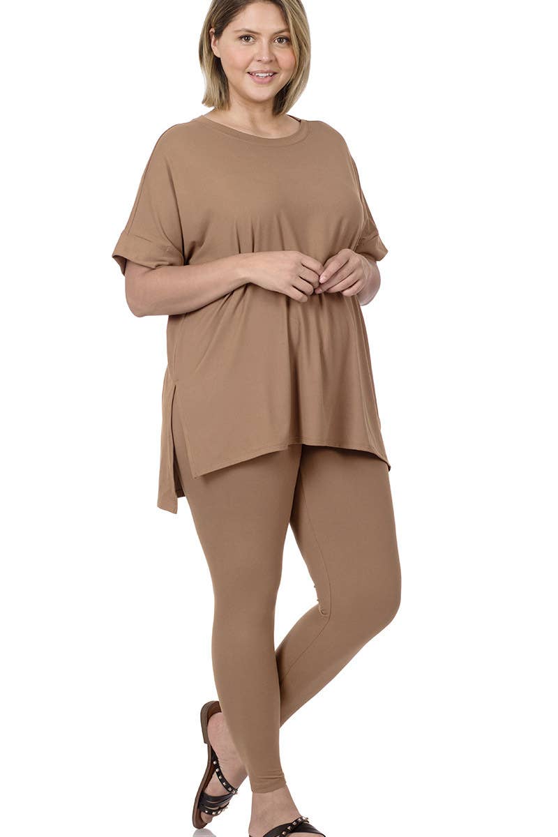 42POPS - Wholesale Lounge Set - Women's - `.Plus Microfiber Loungewear Set72