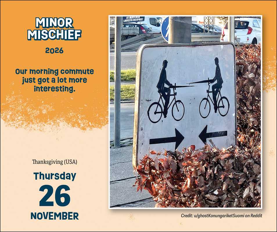 Simon & Schuster - Wholesale Calendar - Minor Mischief 2026 Day-to-Day Calendar by Beverly L. Jenkins3