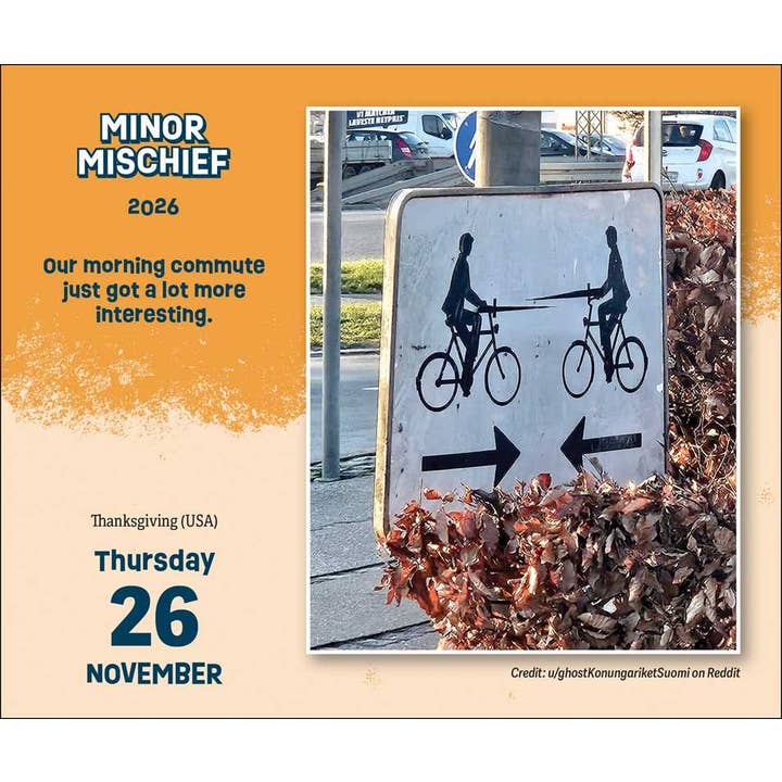 Simon & Schuster - Wholesale Calendar - Minor Mischief 2026 Day-to-Day Calendar by Beverly L. Jenkins3
