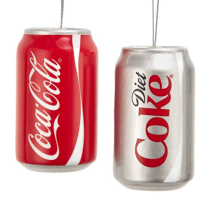Kurt S. Adler, Inc. - Wholesale Ornament - 3.5"COKE/DIET COKE DECOUP CAN 2A