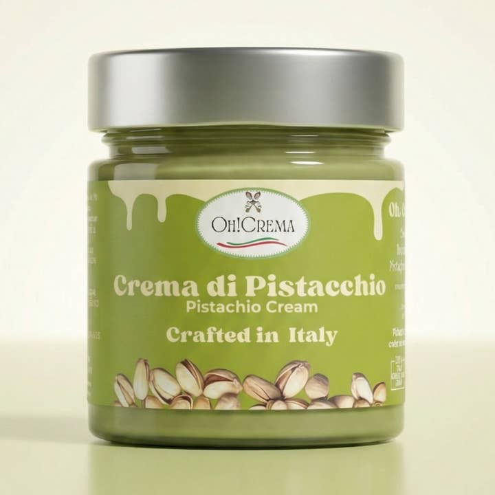 Oh! Crema – Premium Italian Pistachio Cream Spread | 200g Jar for wholesale by Oh! Crema