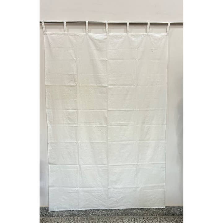 Sunshine Joy – Cortina por atacado – Brank Cortina de Painel Único Branco 58x90" 100% Algodão