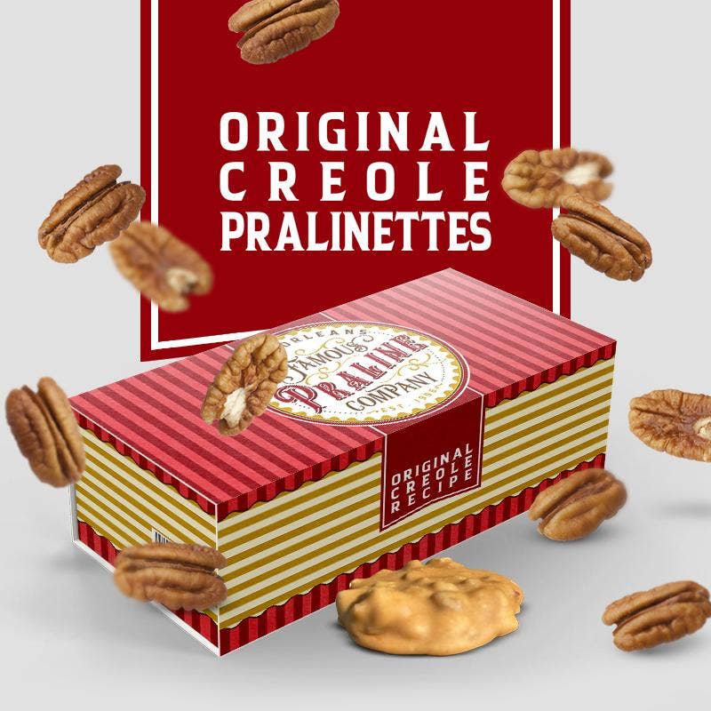 Pralinette Gift Box 8-Pack for wholesale by New Orleans Famous Pralines