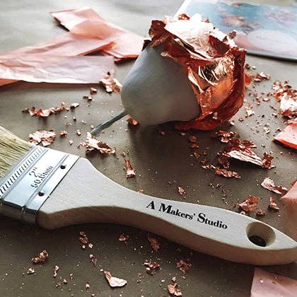 A Makers' Studio - Wholesale Craft Supplies - Copper Leaf - 6"x6"