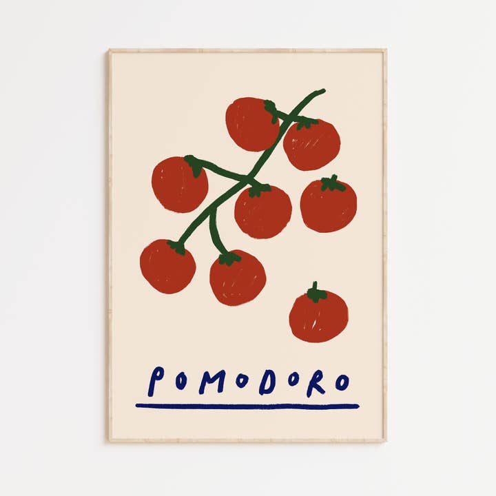 Kitty Makes - Wholesale Art Print - Pomodoro Print