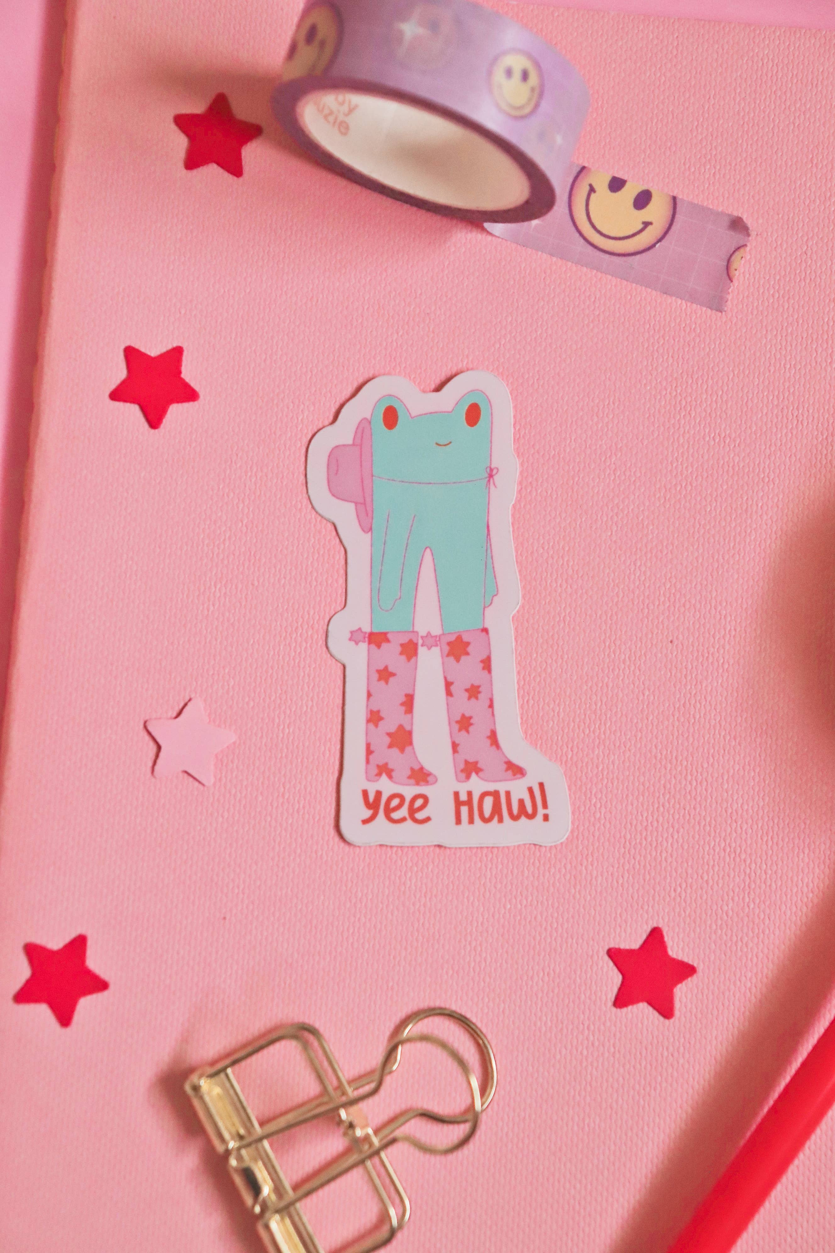 Day Dreamer Studios - Wholesale Sticker - Yee Haw, I’m a Cowboy! | Glossy Waterproof Vinyl Sticker7