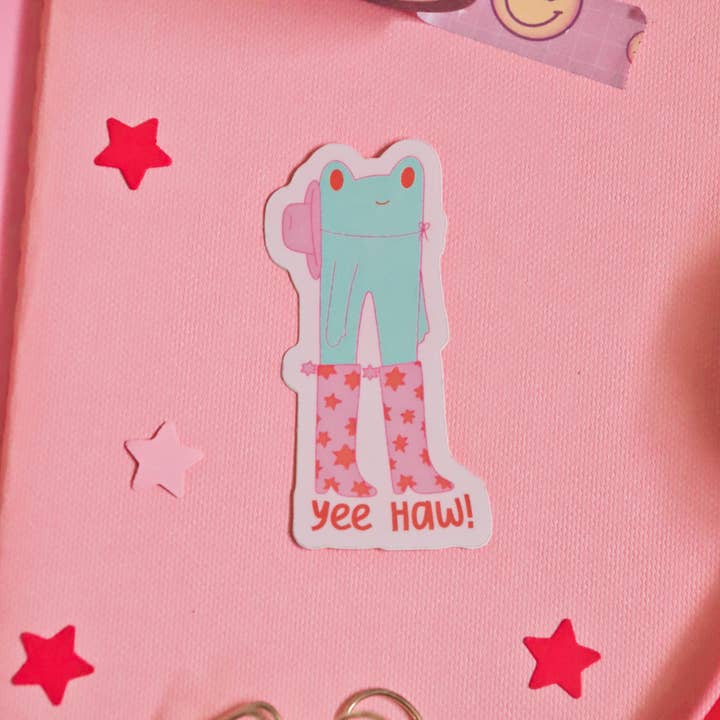 Day Dreamer Studios - Wholesale Sticker - Yee Haw, I’m a Cowboy! | Glossy Waterproof Vinyl Sticker7