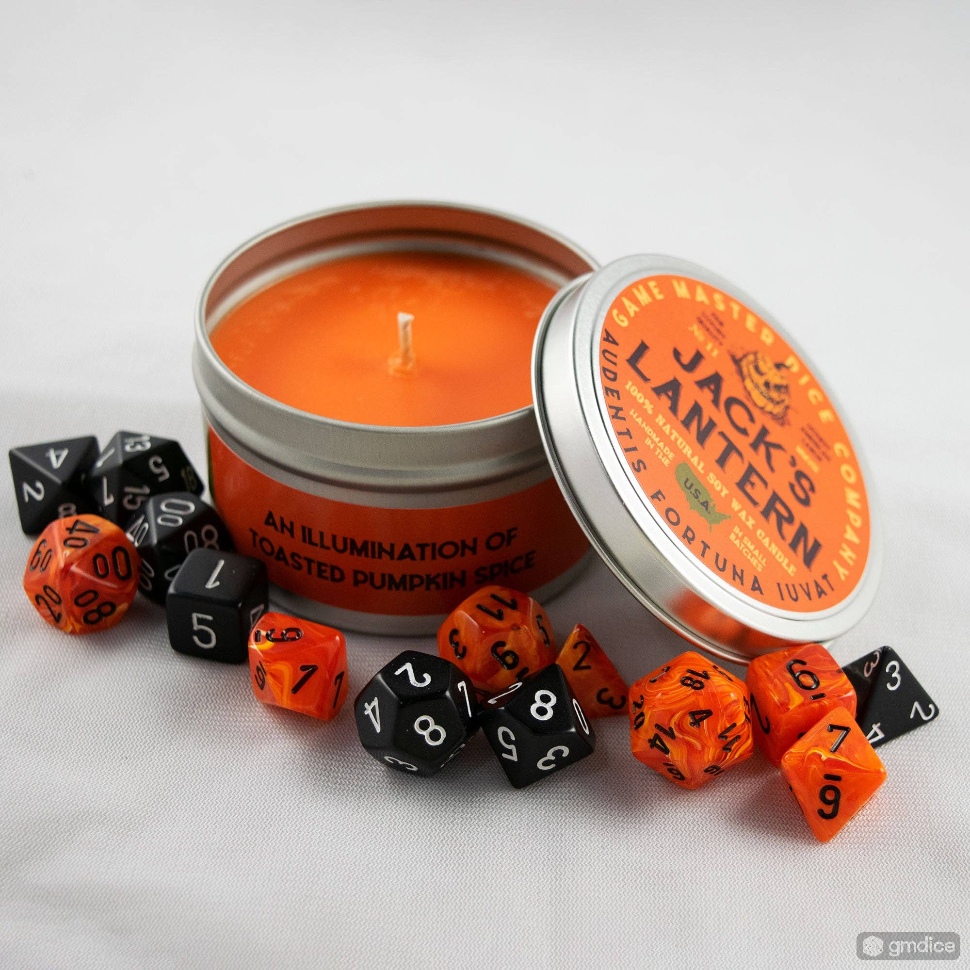 Game Master Dice - Vente Bougies de voyage - Bougie de jeu Jack's Lantern11
