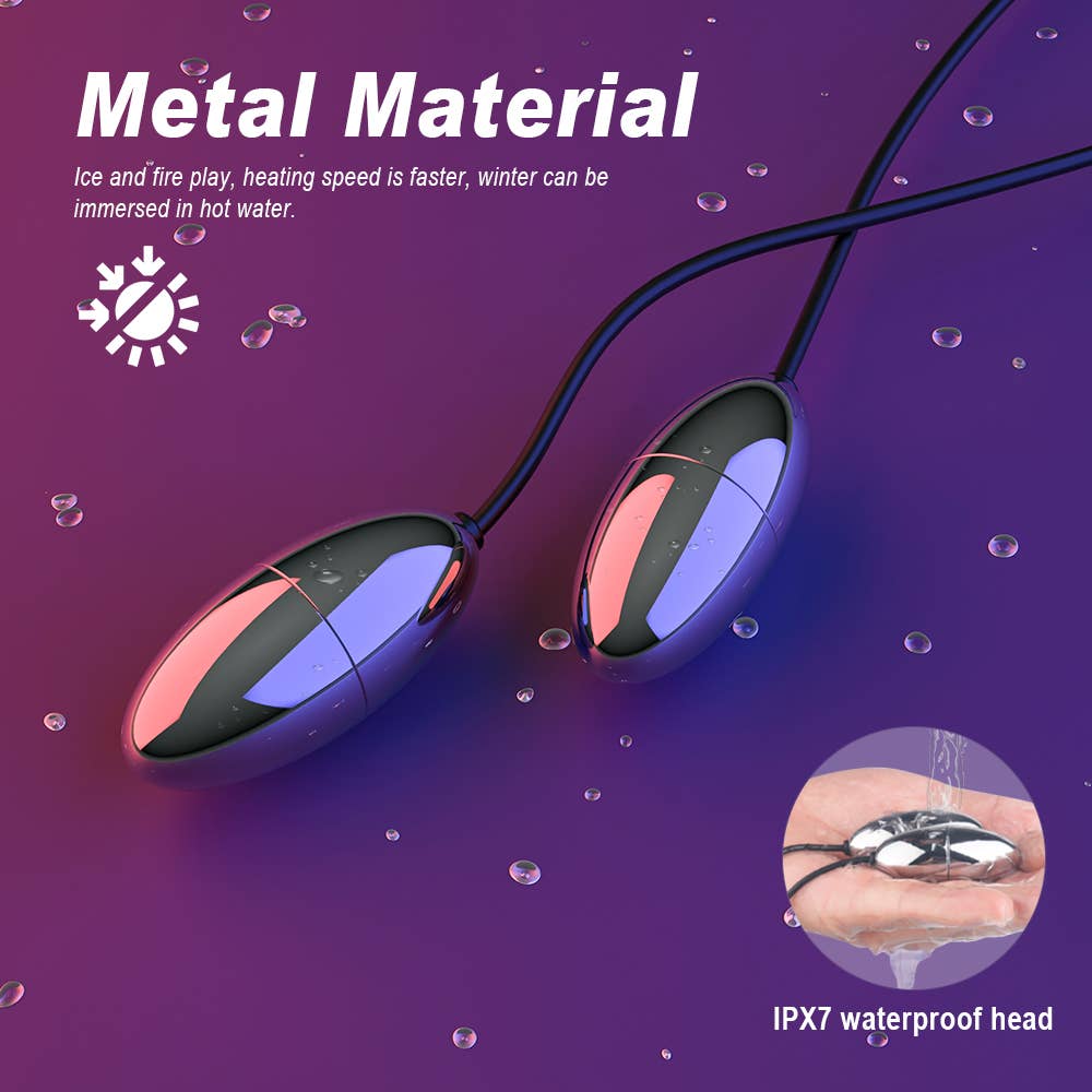 Seductive Boudoir – Brinquedo sexual por atacado – Cobra Love Egg Cobra Metal Mini Brinquedo Sexual Vestivel Vibrador5