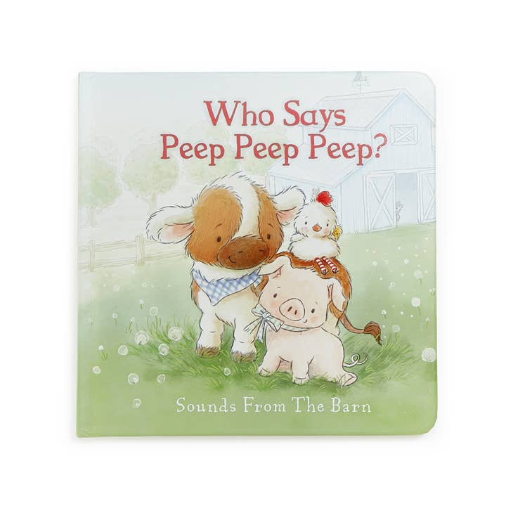 Who Says Peep Peep Board Book for wholesale by Bunnies By the Bay