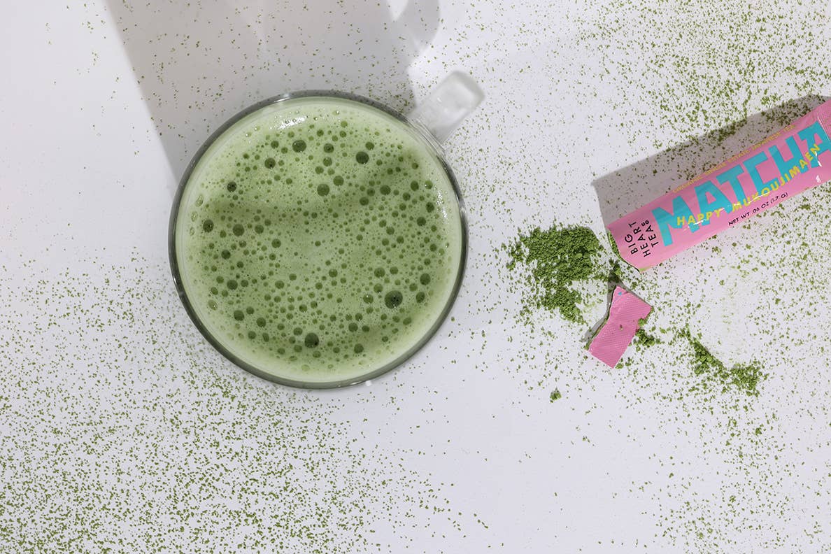 Big Heart Tea Co. – Großhandel Gesundheits-/Entgiftungstee – Happy Matcha 10 Einzelportionssticks3