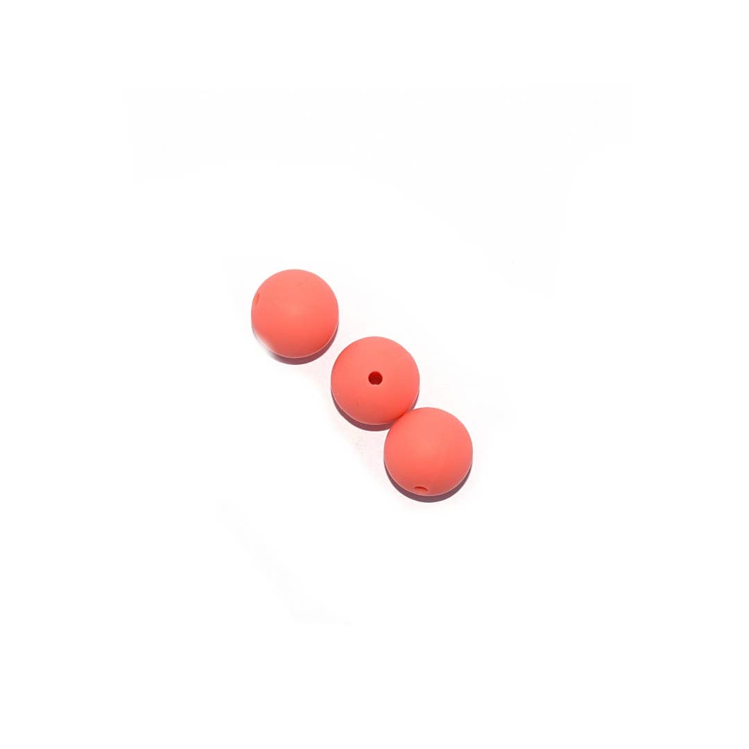 Fais-le toi-même - Wholesale Beads - 15mm Round Silicone Coral Bead