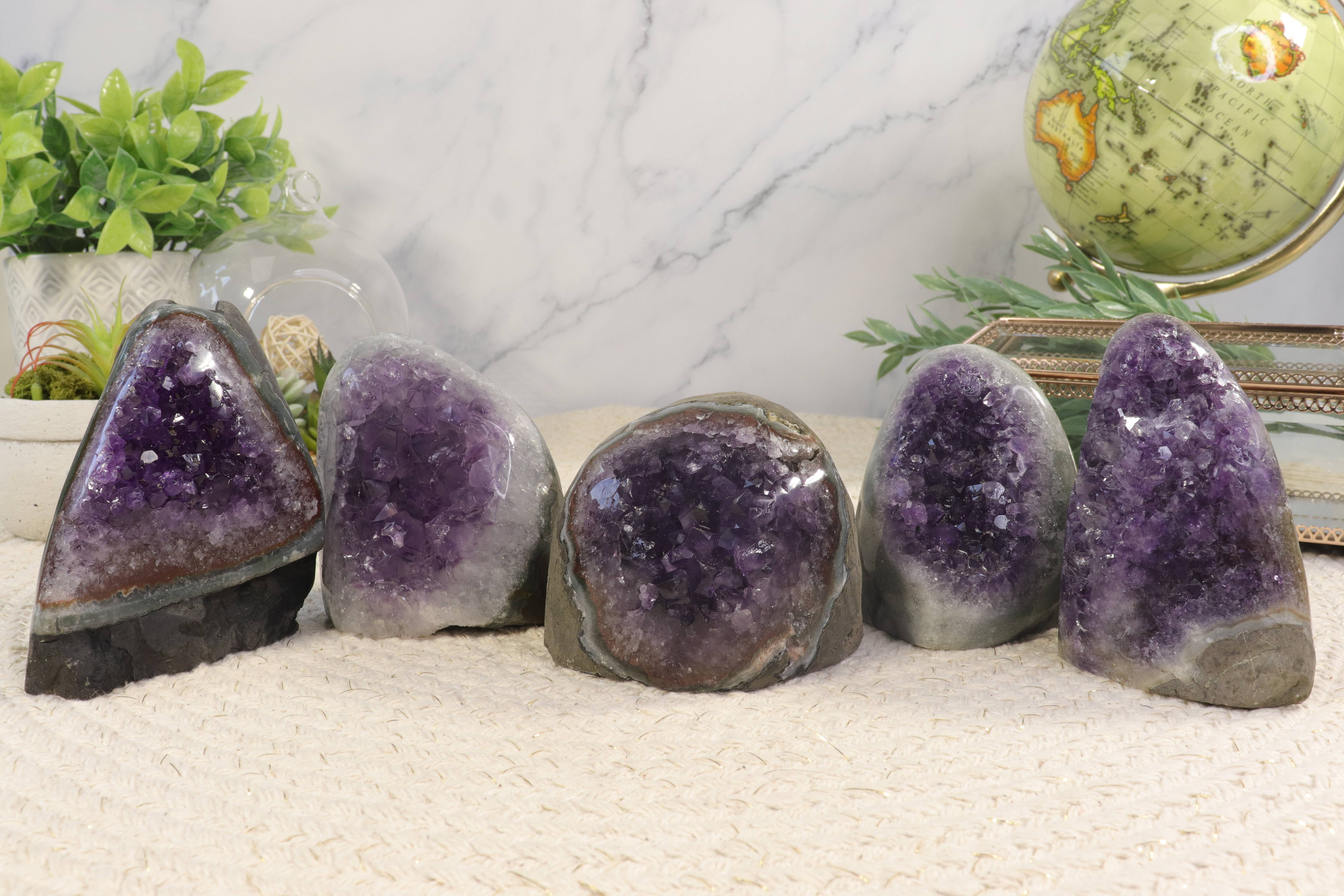 Natures Artifacts Inc - Wholesale Spiritual Stone/Crystal - Amethyst Cluster Druze Natural Decorator6