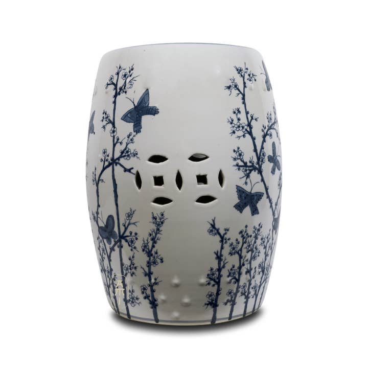 Asian Mix Interior - Wholesale Stool - Gardenstool butterfly BW1