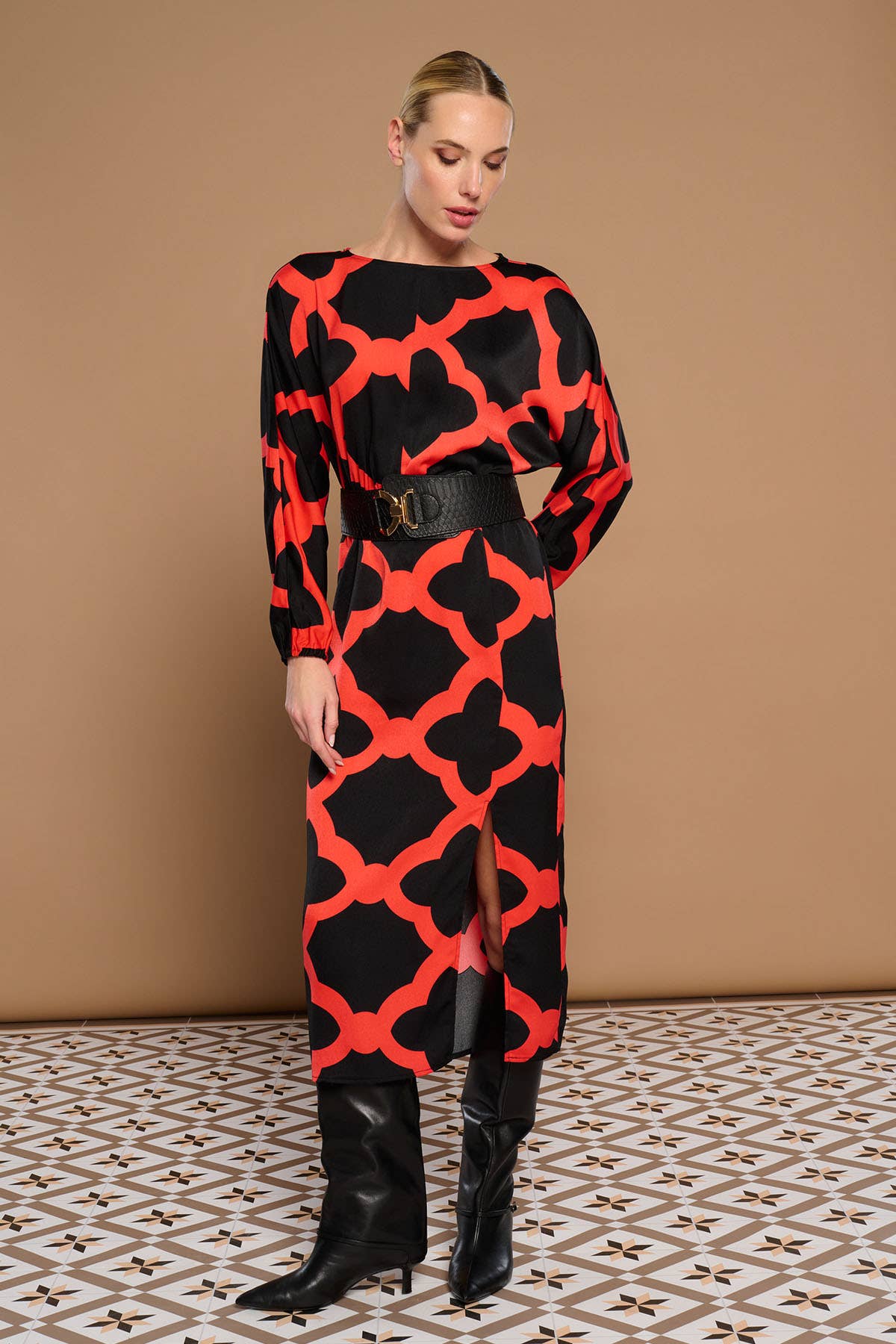 red AMBRA DRESS for wholesale on Faire1