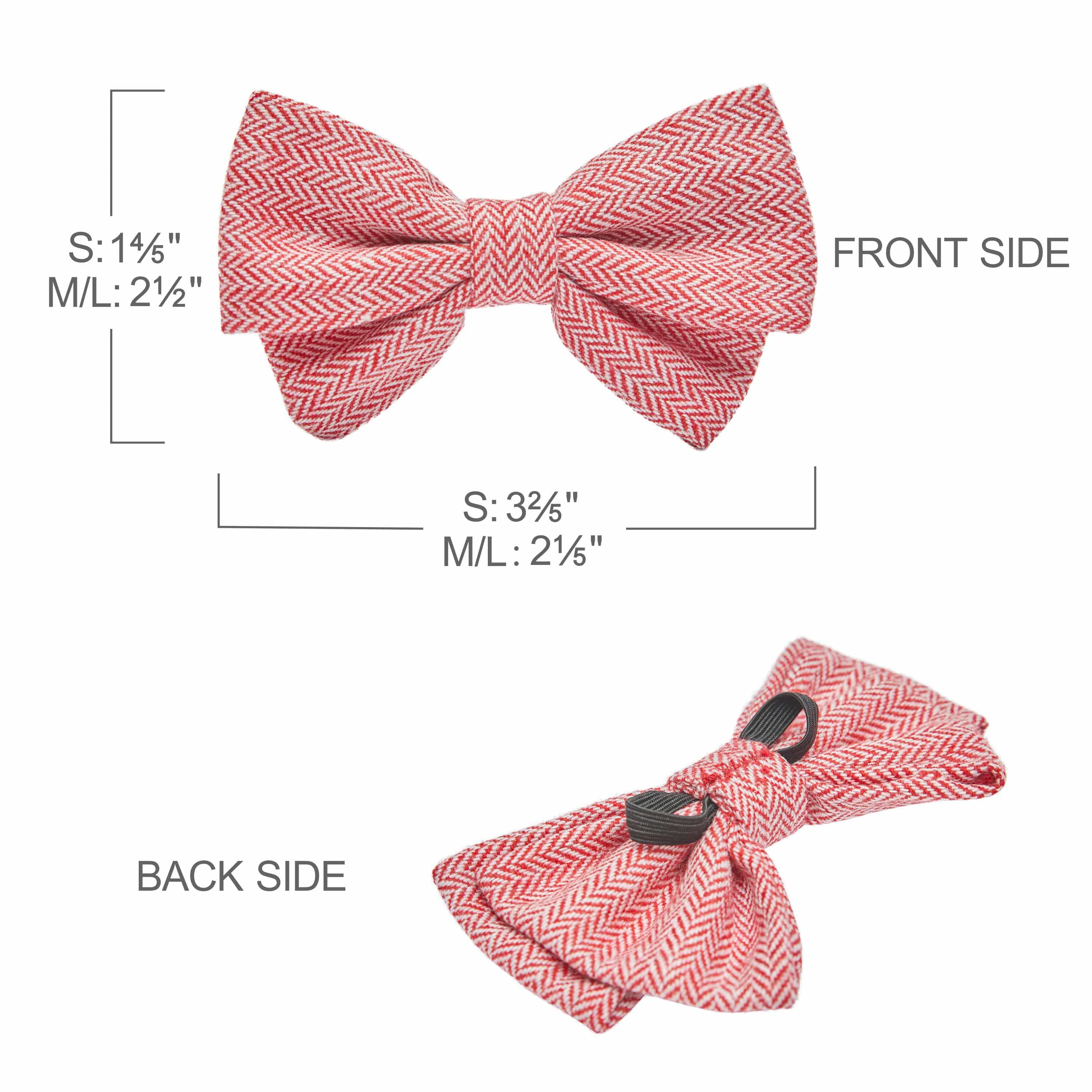 Blueberry Pet - Vendita all'ingrosso Collare - Cani - Collare per cane in tweed testurizzato con papillon staccabile11