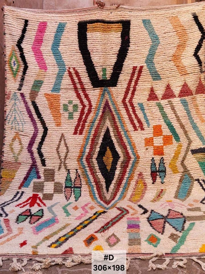 Boujad Rug 306/198 for wholesale by SOUK in the CITY