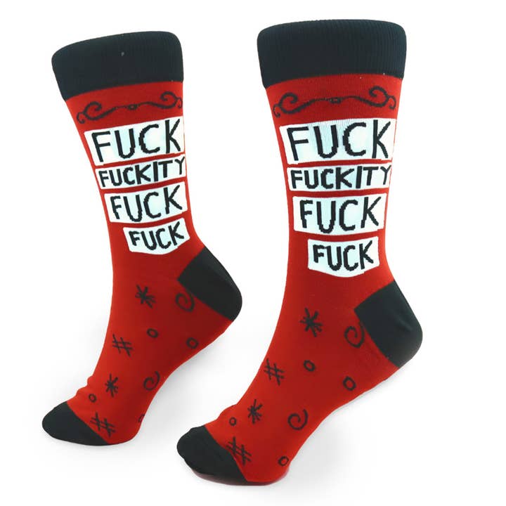 Fuck Fuckity Fuck Fuck Socks - Unisex Medium for wholesale by Jubly-Umph
