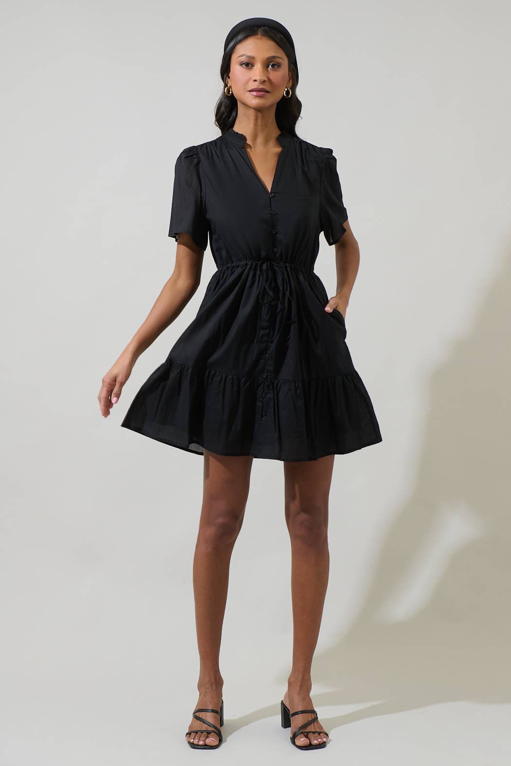 Sugarlips - Wholesale Dress - Women's - Amo Button Up Mini Dress4