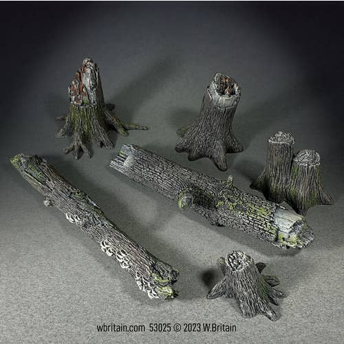53025 - Forest Stumps and Deadfall for wholesale by W.Britain Model Figures