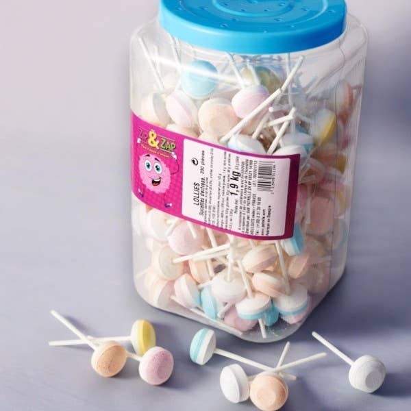 ADG Diffusion - Wholesale Lollipop - DEXTROSE BICOLOR LOLLIPOPS - Tube of 200 lollipops2